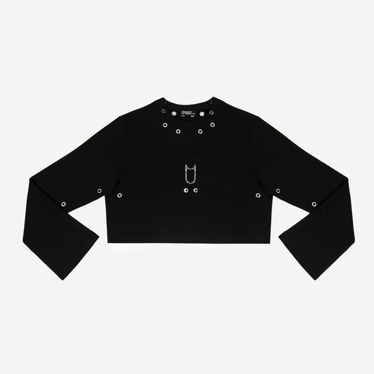 Crop top long sleeve