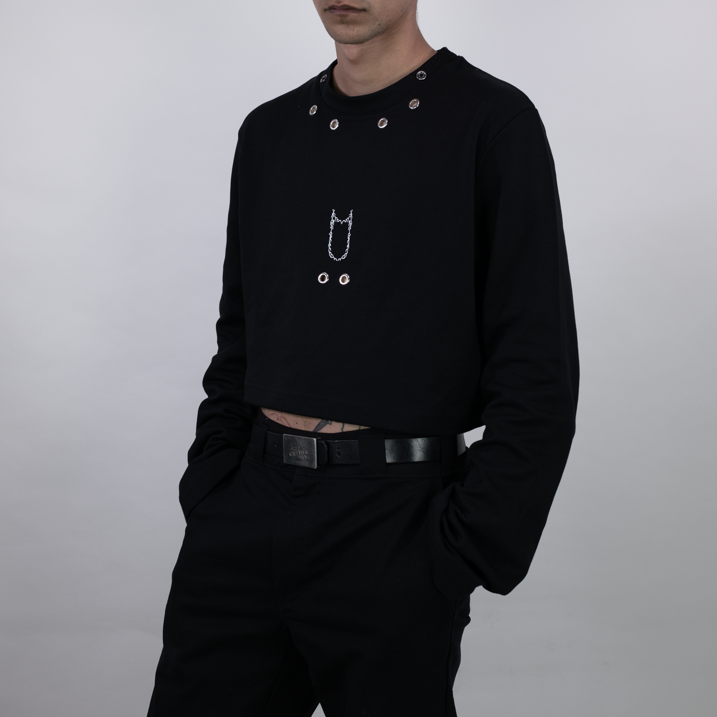 Crop top long sleeve