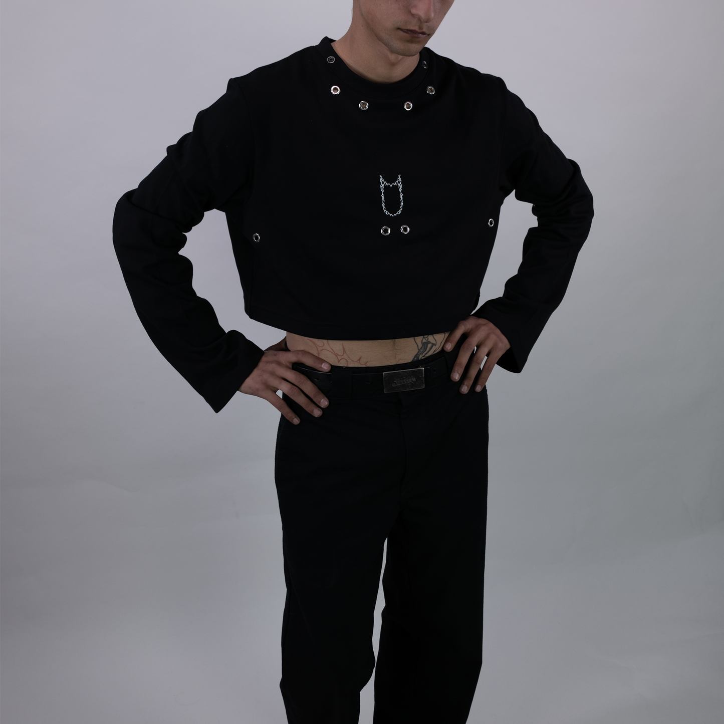 Crop top long sleeve